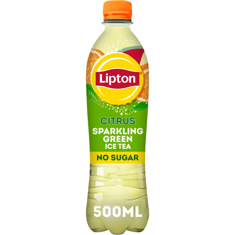 Ice tea green citrus sparkling no sugar
