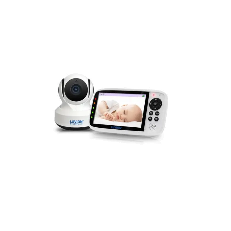 Essential 2 White babyfoon met camera