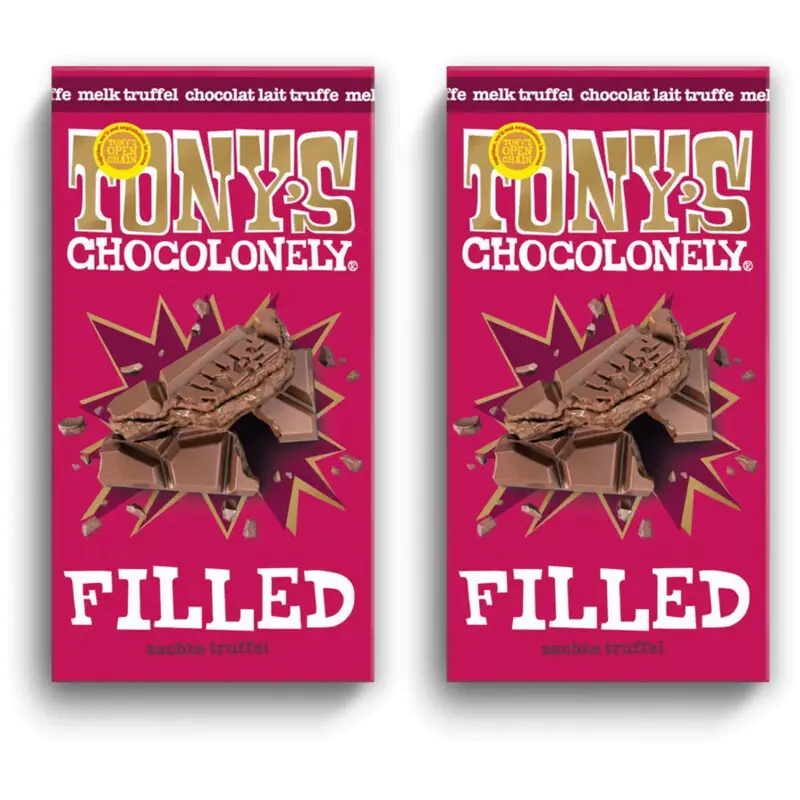 Filled melk truffel 2-pack