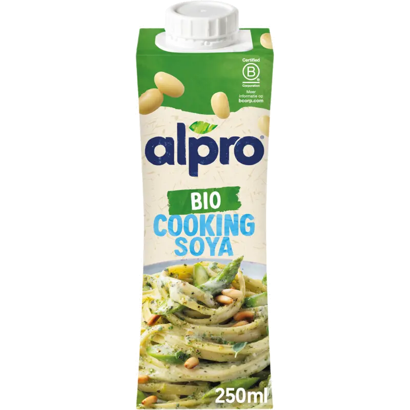 Biologische cooking soja