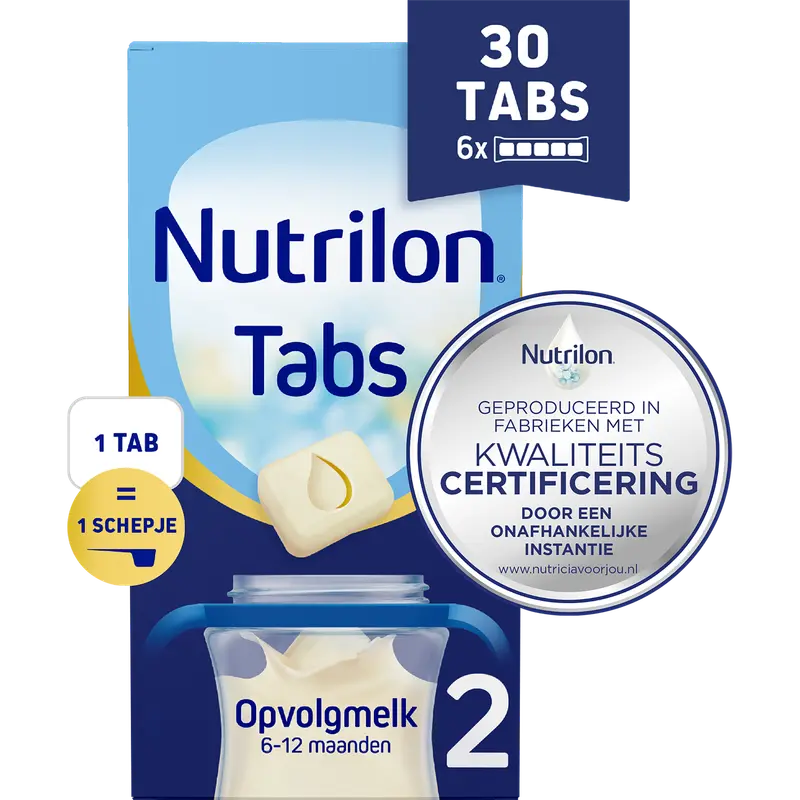 2 Opvolgmelk 6-12 Maanden Tabs 27 gram