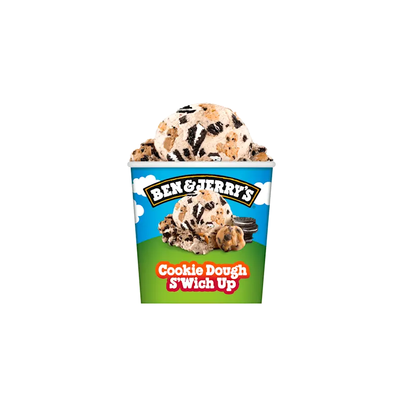 Cookie dough s'wich up