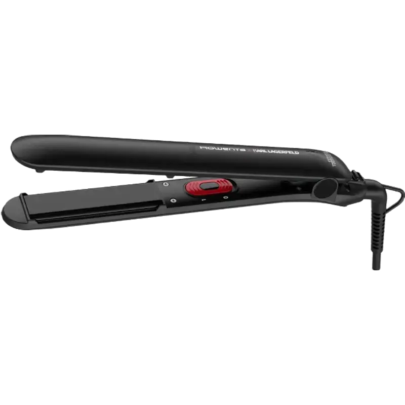 x Karl Lagerfeld Easyliss SF161L - stijltang - zwart - keramische platen - 200 °C