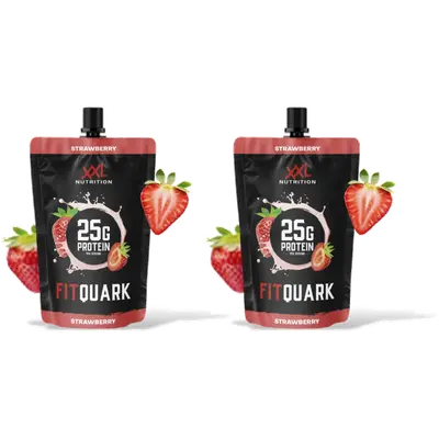 Fitquark strawberry 2-pack