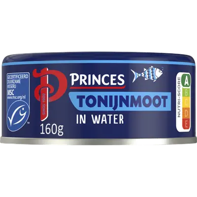 Tonijnmoot in water