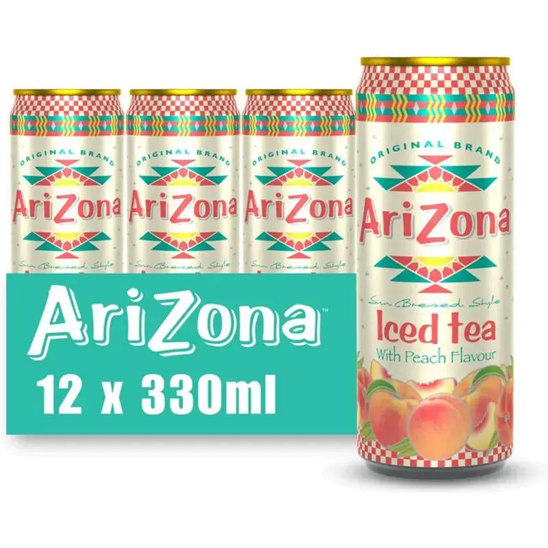 ijsthee perzik - 12 x 330 ml