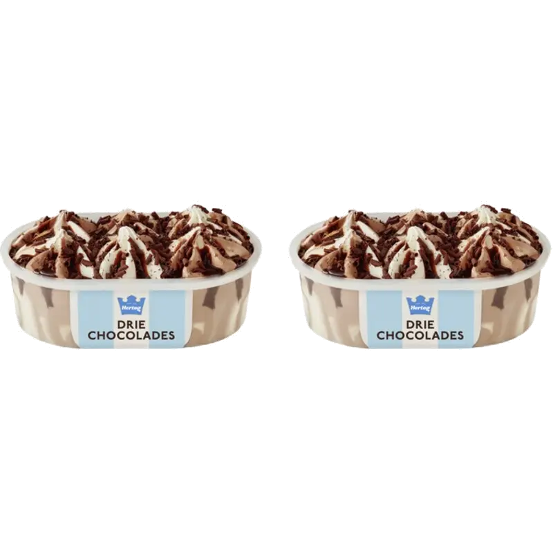 Ijssalon drie chocolades 2-pack
