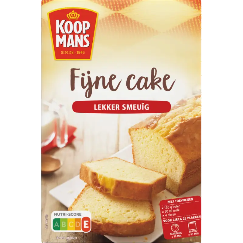 Mix voor Fijne Cake - 400 g