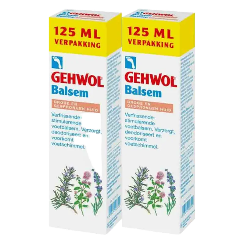 2x Gehwol Balsem Droge en