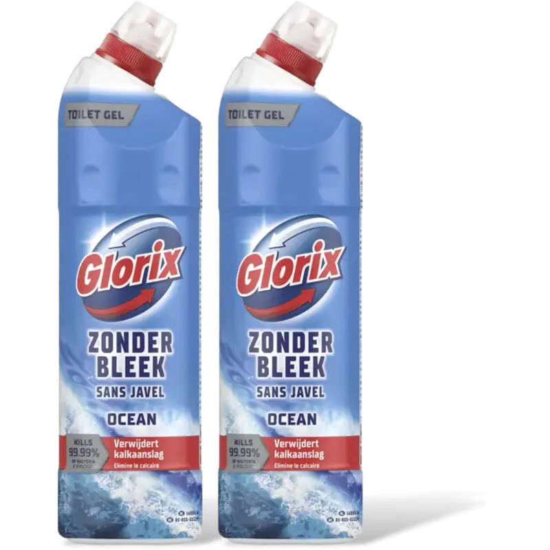 Toiletreiniger ocean zonder bleek 2-pack