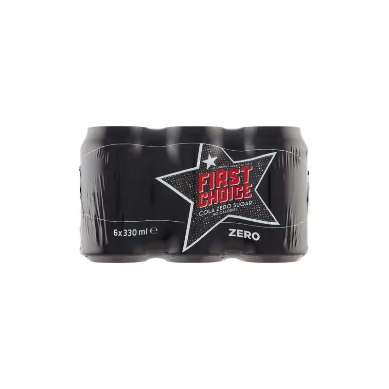 Cola zero sugar 6x33 cl