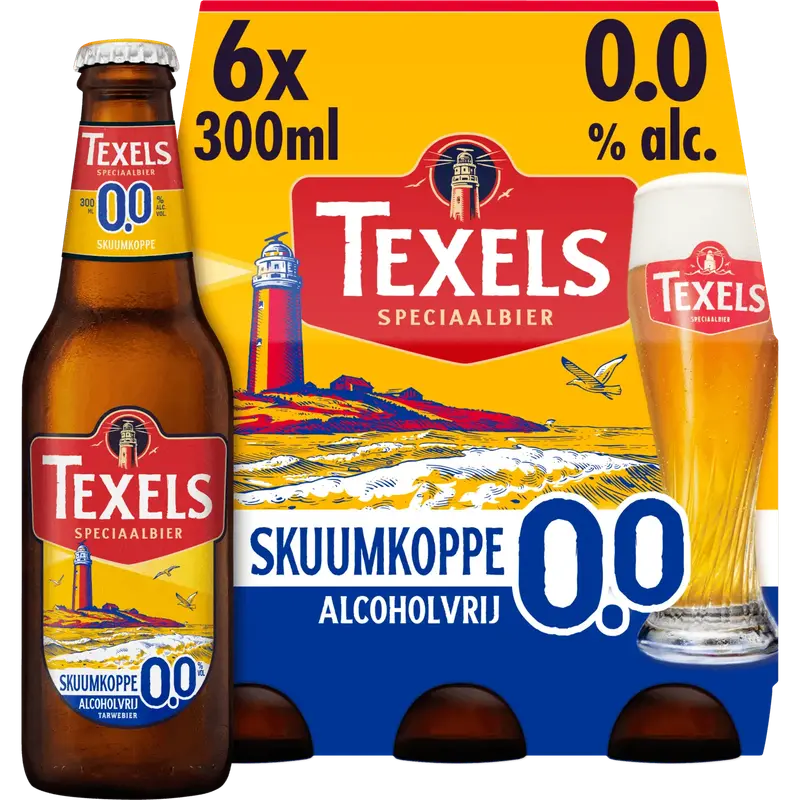 0% Skuumkoppe 6x300ml Fles