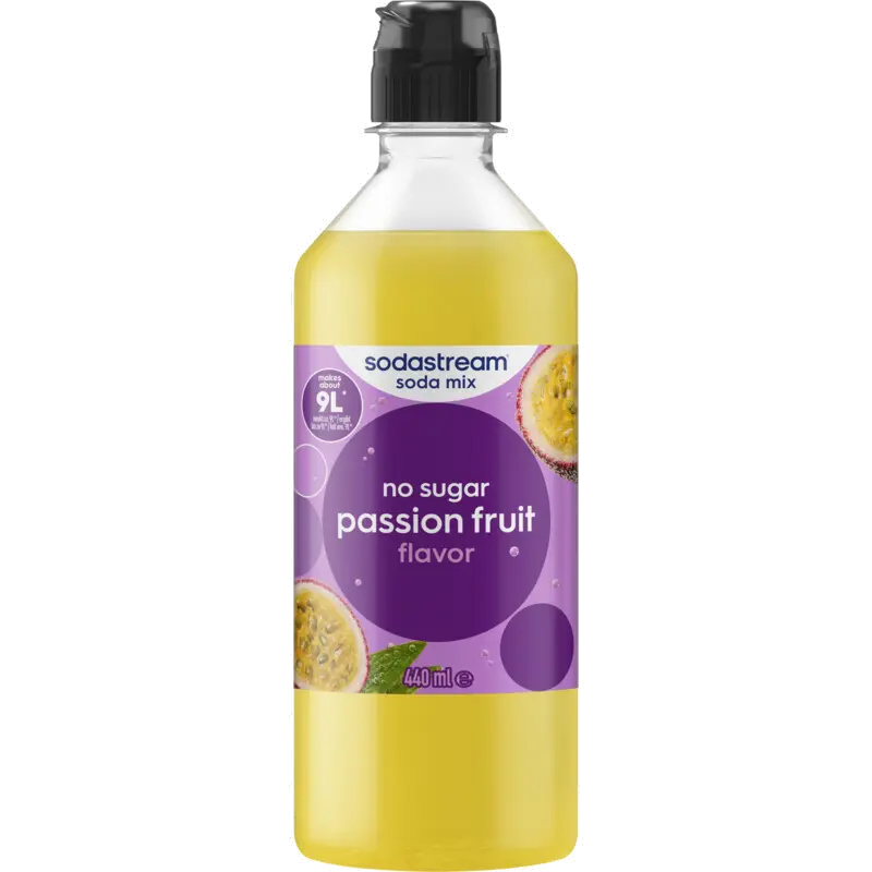 Passion fruit no sugar soda mix siroop