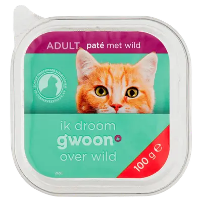 Kattenvoer pate wild