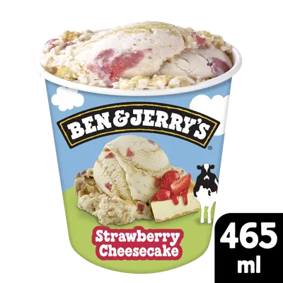 Ben & Jerry Strawberry Cheescake