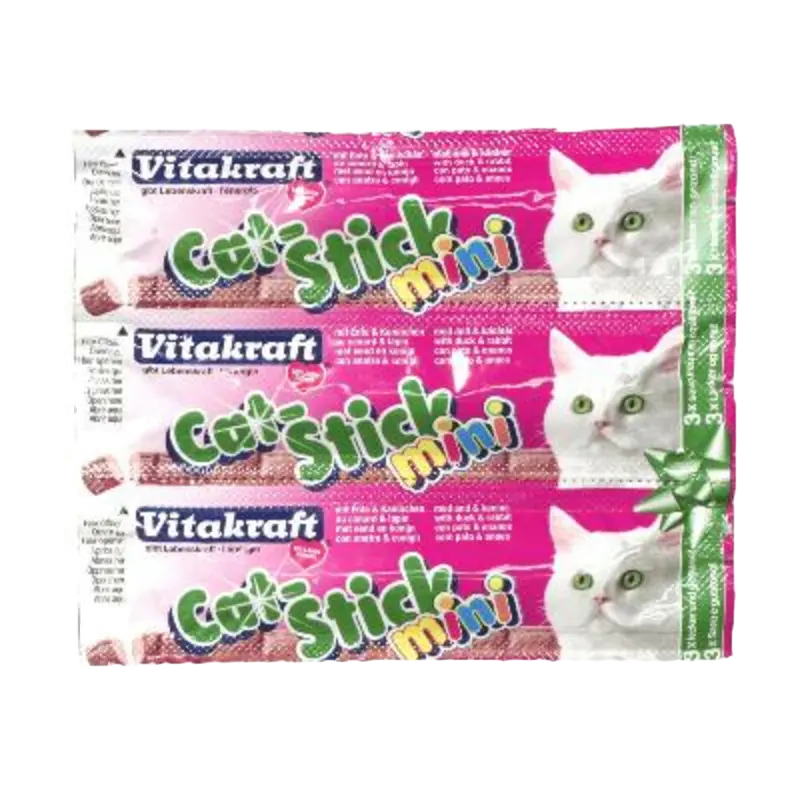 Kattensnacks stick mini eend-konijn
