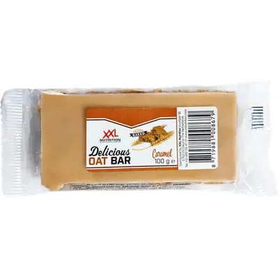 Delicious oat bar caramel