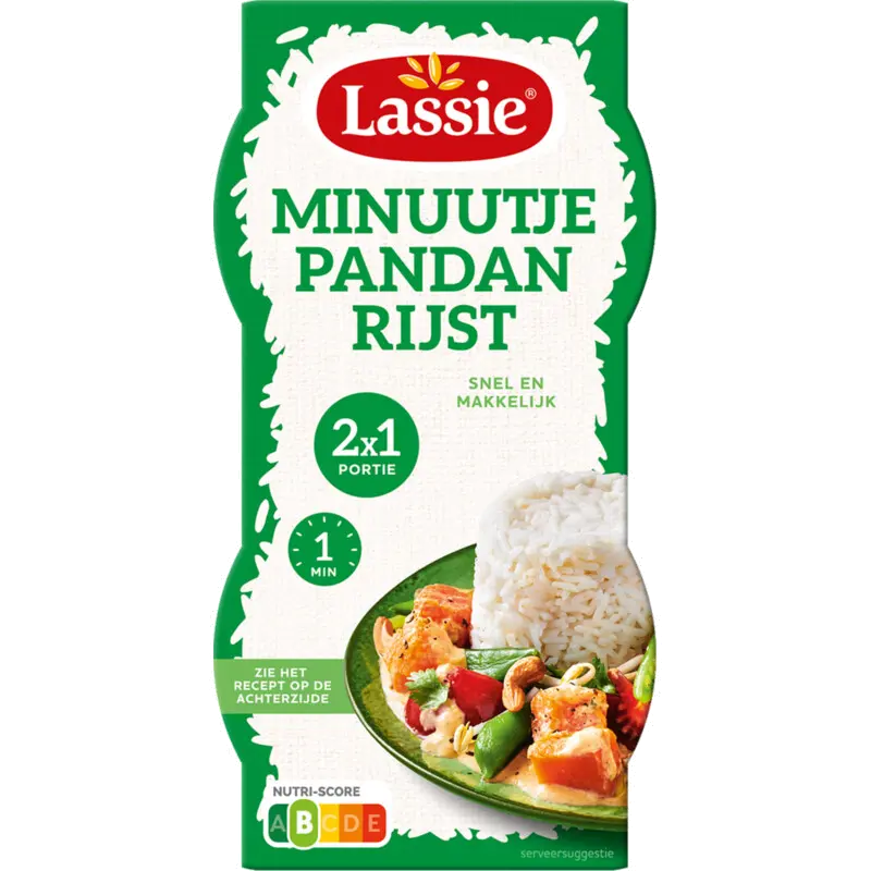 Minuutje pandanrijst