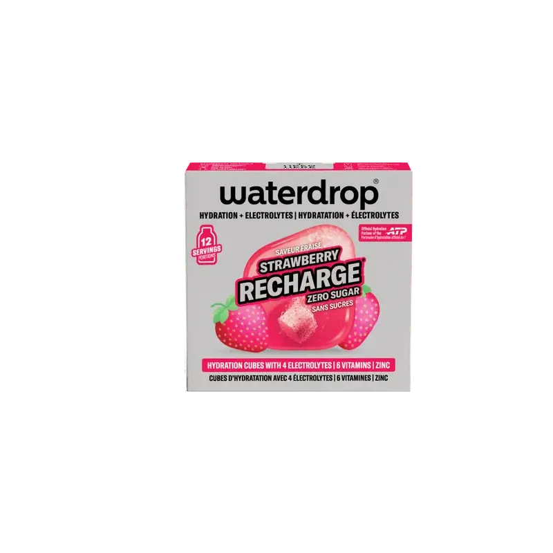 Strawberry Recharge Hydratation Cubes