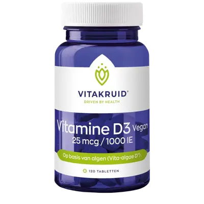 Vitamine D3 25 mcg Vegan
