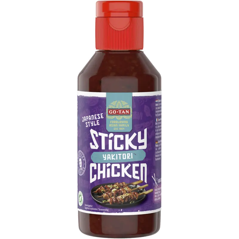 Yakitori saus sticky chicken
