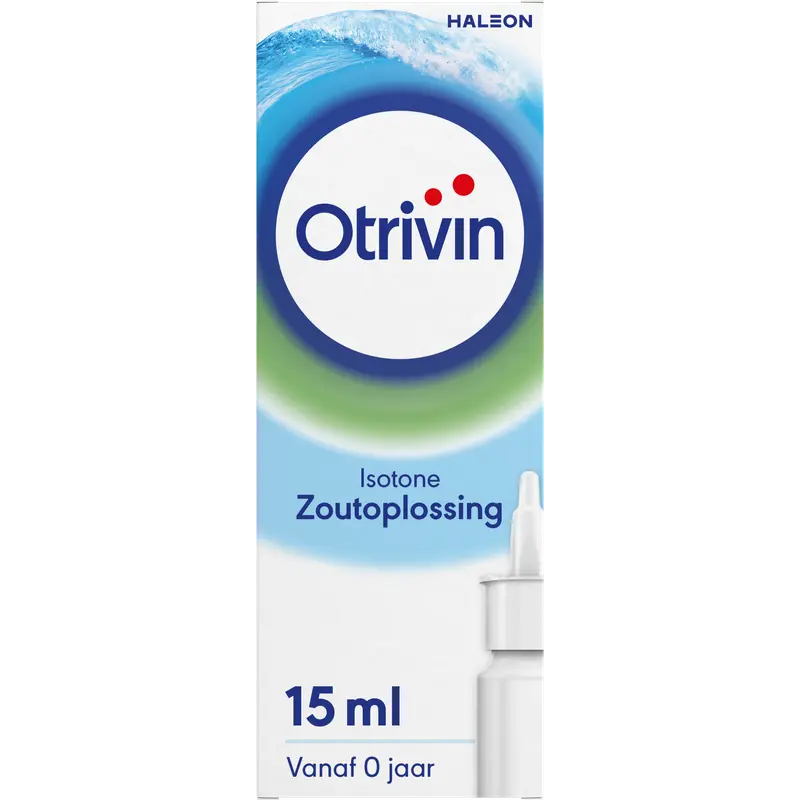 Zoutoplossing Neusspray bij een verstopte neus