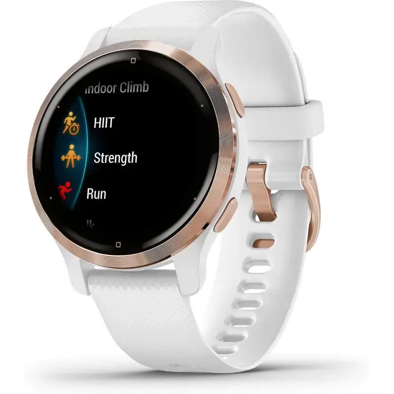 Venu 2S - Smartwatch voor vrouwen - 40 mm - Roségoud/Wit