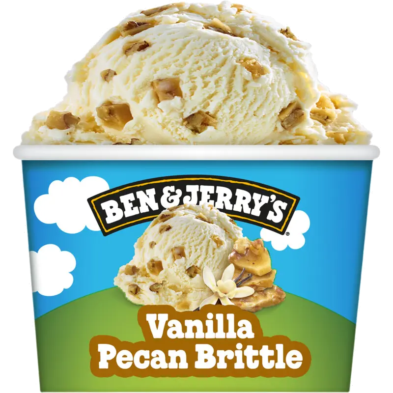 Vanilla pecan brittle