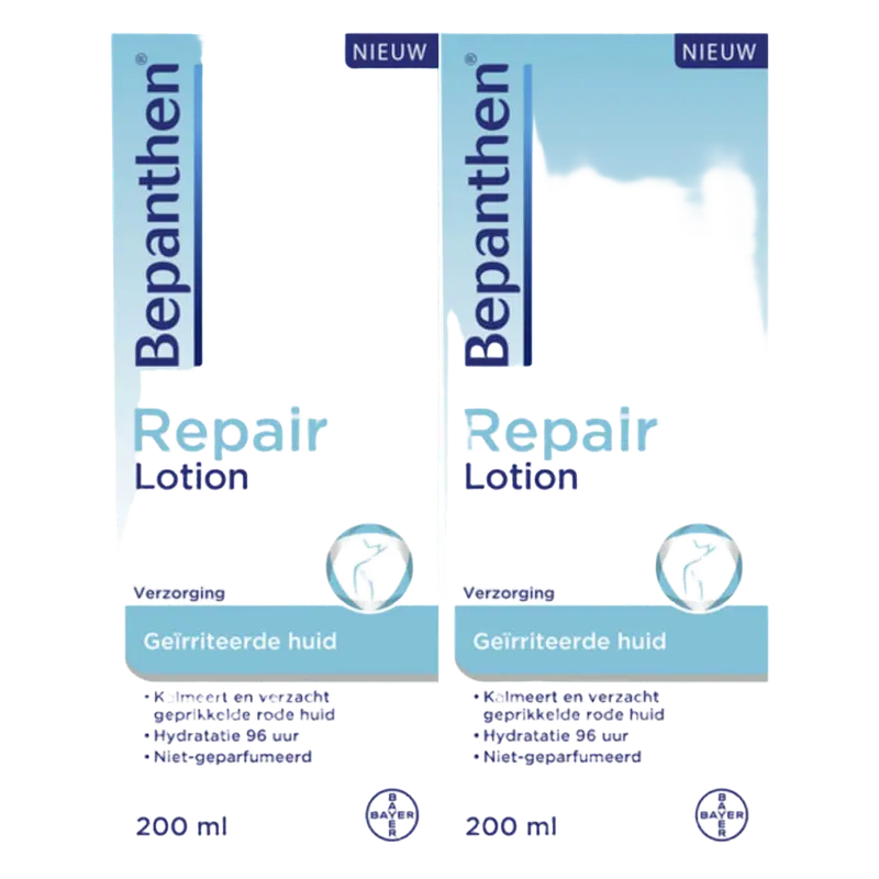 2x Bepanthen Repair Lotion 200 ml