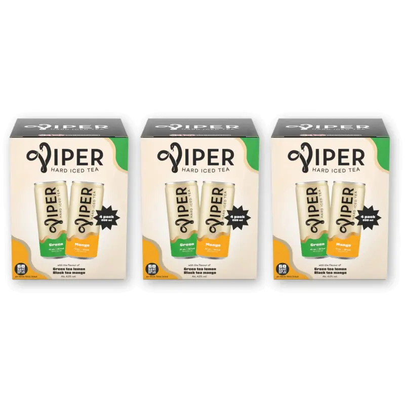 Hard iced tea green & mango 12-pack