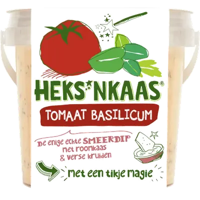 Heksenkaas tomaat basilicum