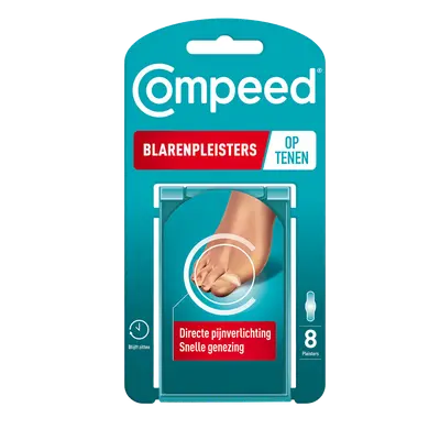 2x Compeed Blarenpleister Tenen 8