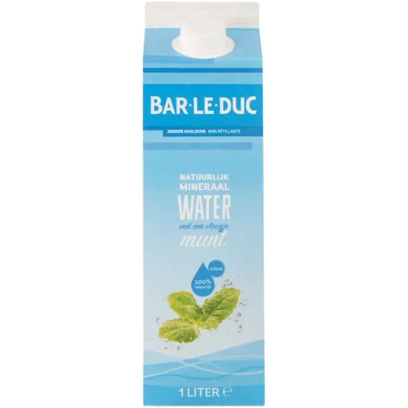 Natuurlijk mineraalwater munt