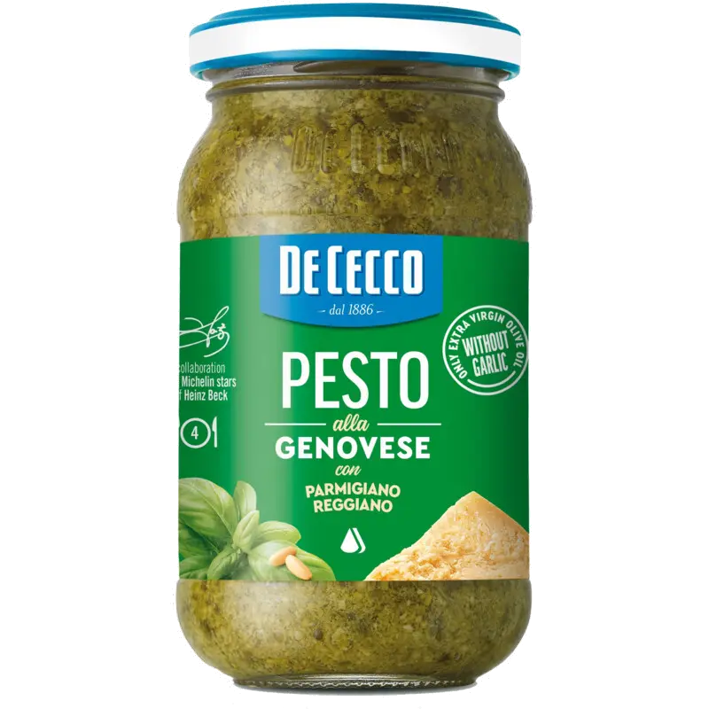Pesto alla genovese con parmigiano