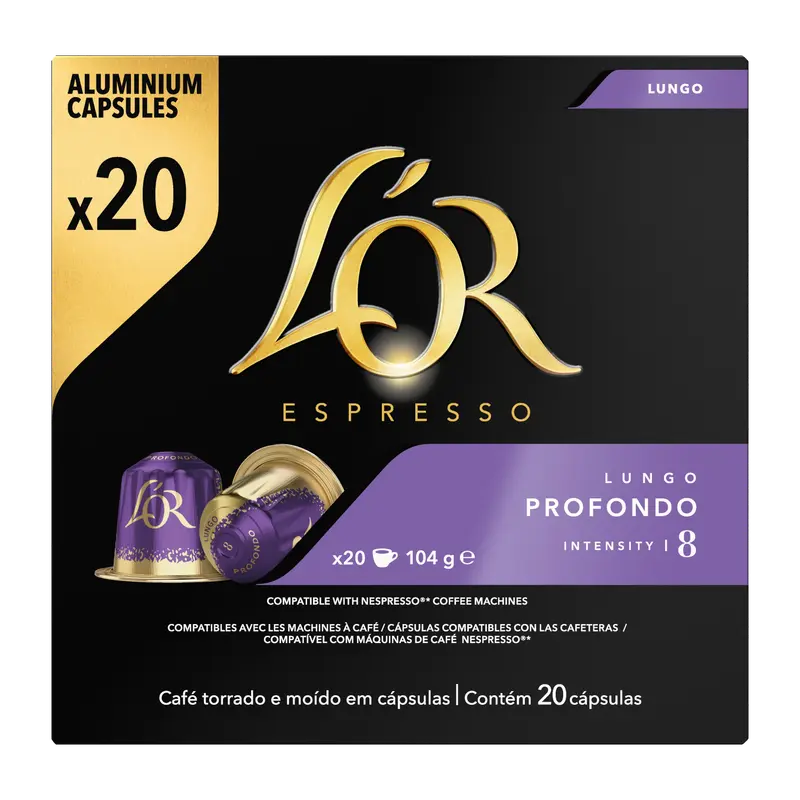 Lungo Profondo Koffiecups Voordeelpak