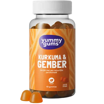Kurkuma Gember Gummies 60
