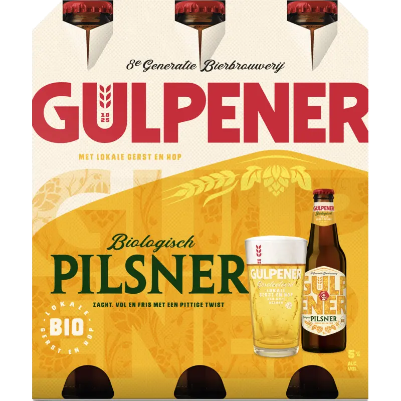 Biologische pilsner 6-pack