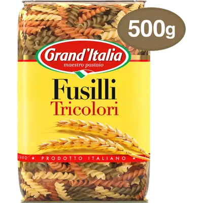 Fusilli tricolori