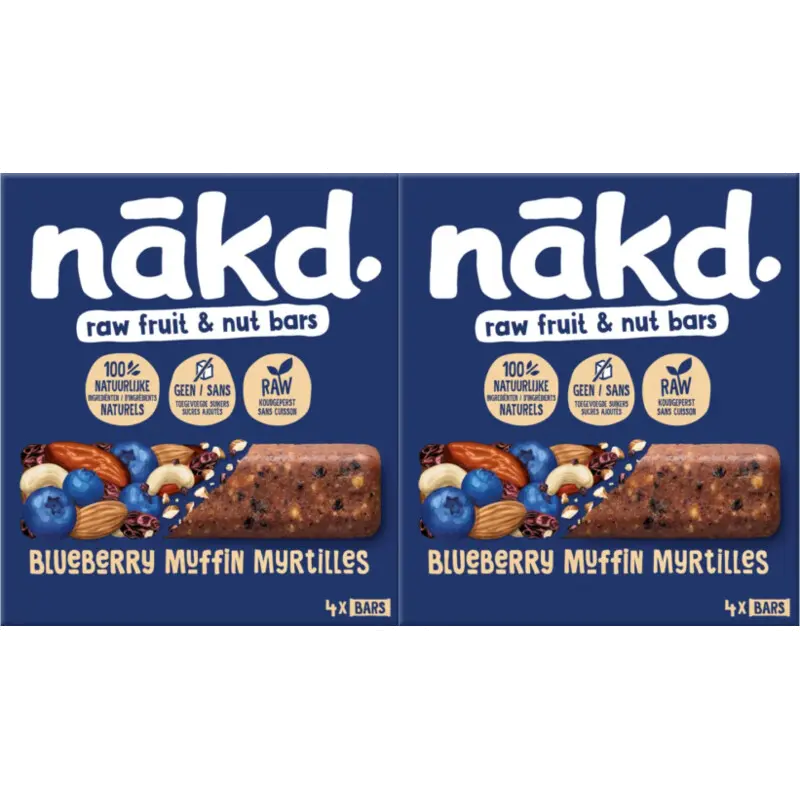 Blueberry muffin bars 2-pack