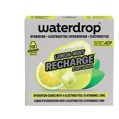 Lemon-Mint Recharge Hydratation Cubes