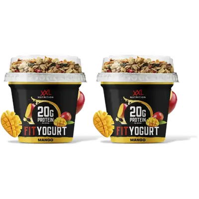 Fit yoghurt mango & granola 2-pack