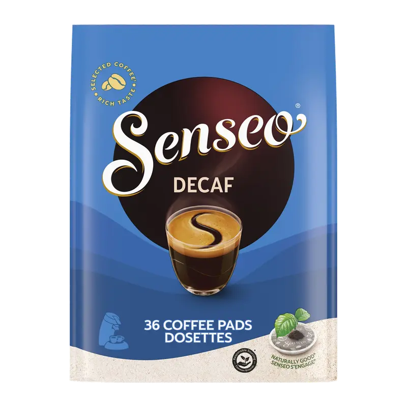 Base cafeïnevrij 36 koffiepads