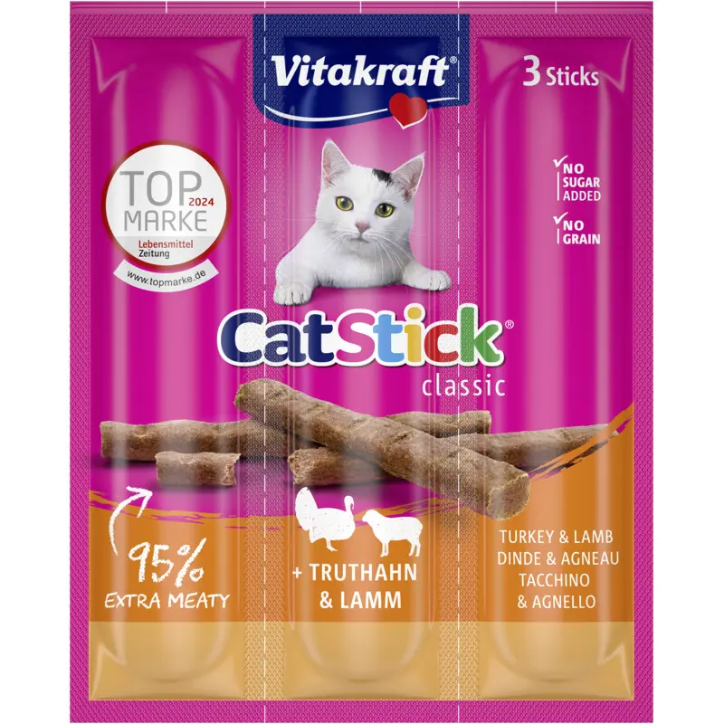 Catsticks mini kalkoen lam