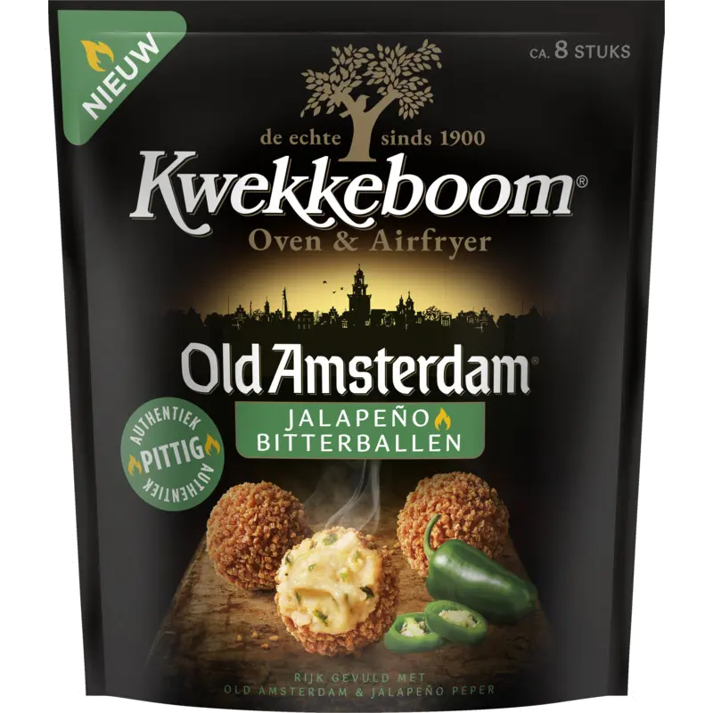 Old Amsterdam jalapeño bitterballen