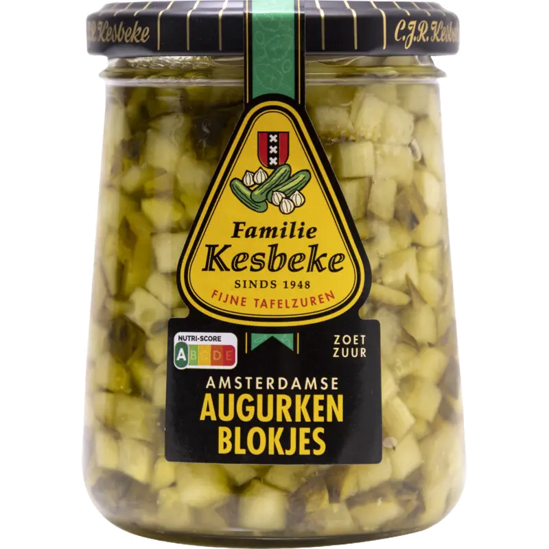 Amsterdamse augurken blokjes