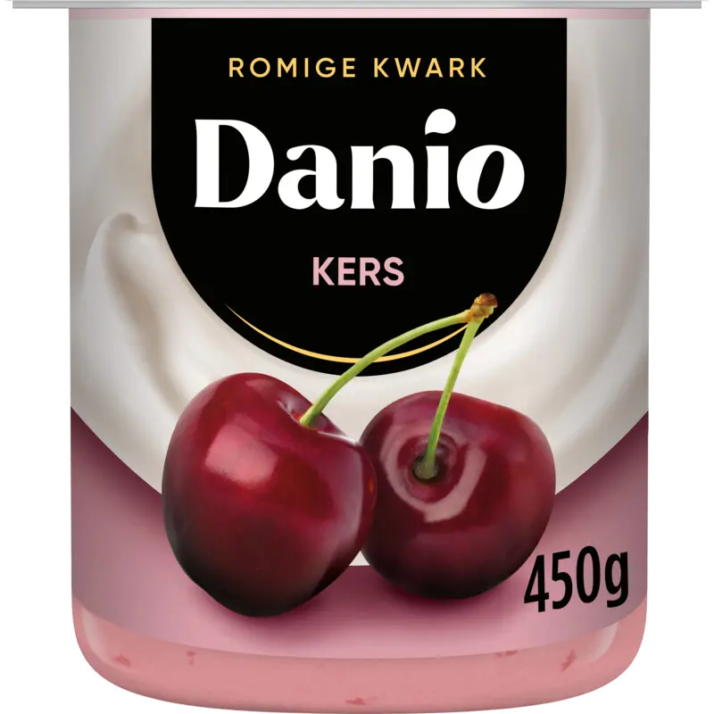 Romige kwark kers