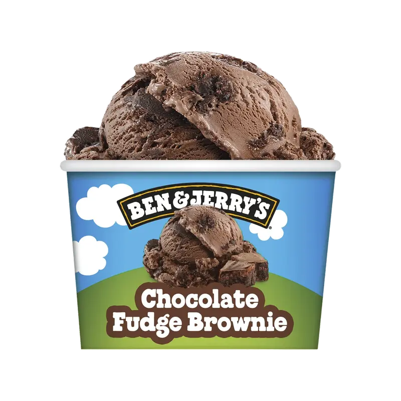 chocolade-fudgebrownie-roomijs - 100 ml
