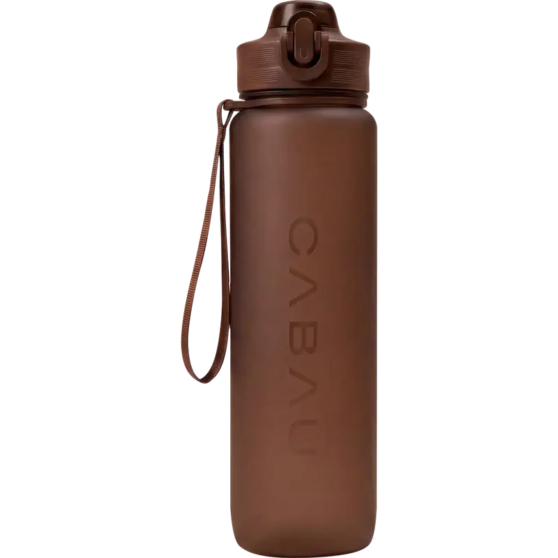 Lifestyle Bloom Water Bottle Chocolate Brown 1 Liter