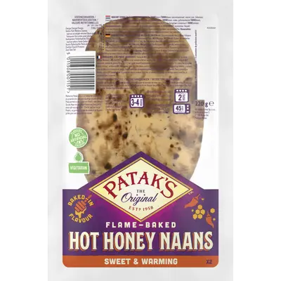 Hot honey naan