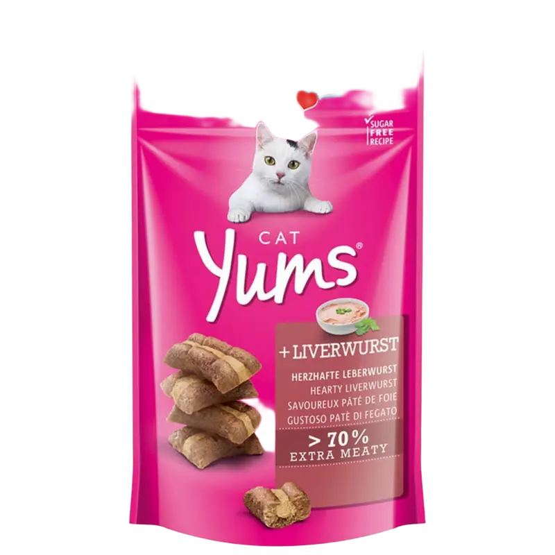40g Cat Yums Leverworst Vitakraft Kattensnacks